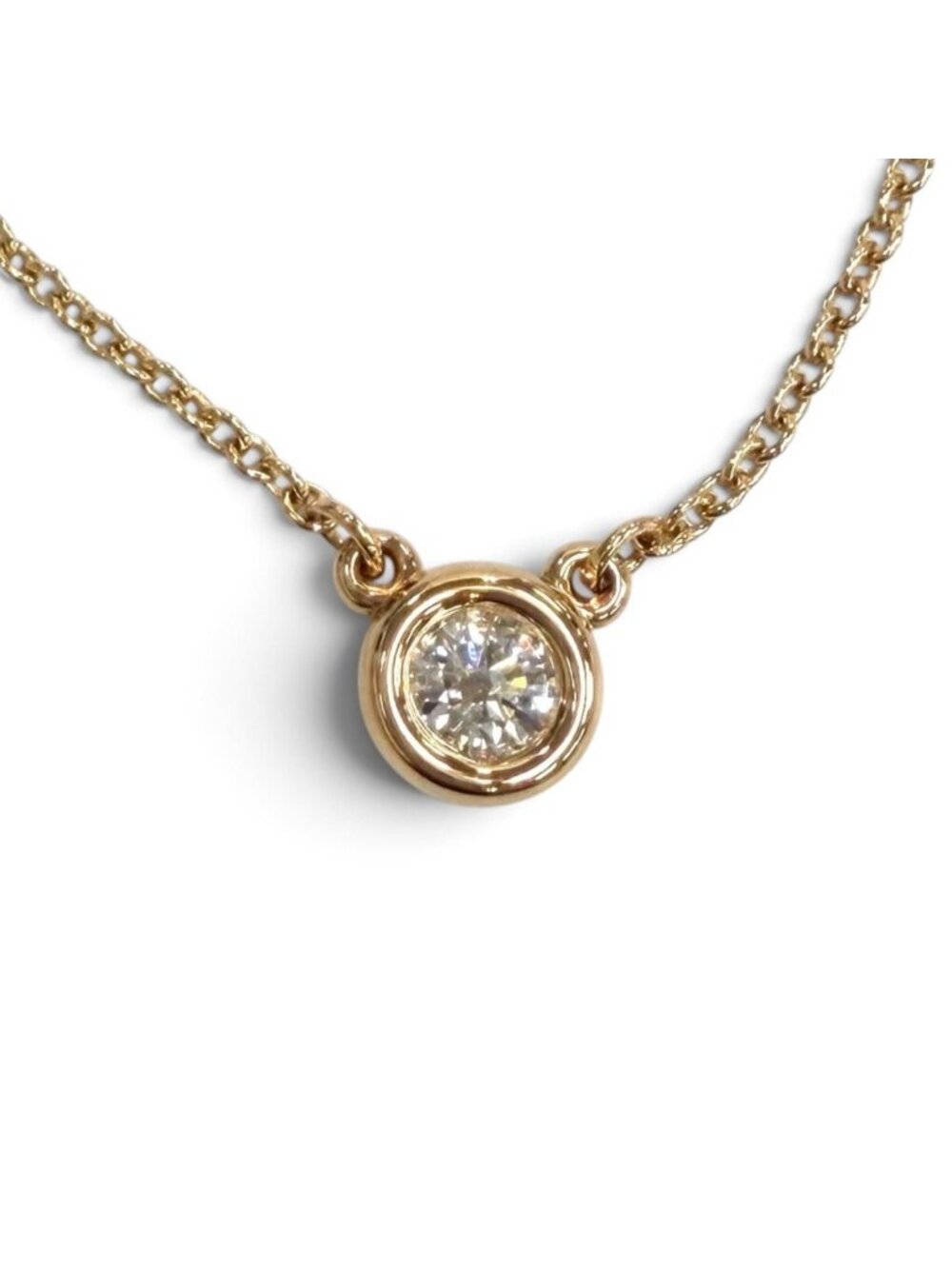 Tiffany & Co Elsa Peretti Diamond by the Yard Single Pendant
